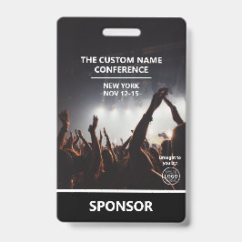 Crachá Logotipo Personalizado do Código QR do Código de A