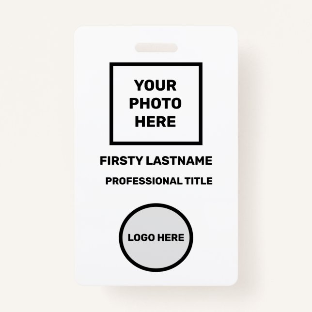 CRACHÁ LOGOTIPOS DE NEGÓCIOS ORÇAMENTAIS FUNCIONAM COM UM (Frente)