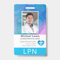 LPN vertical, enfermeiro prático licenciado, ID de