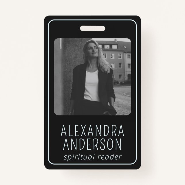 Crachá Lua Celestial Fases Espiritual Mística Foto Espiri (Verso)