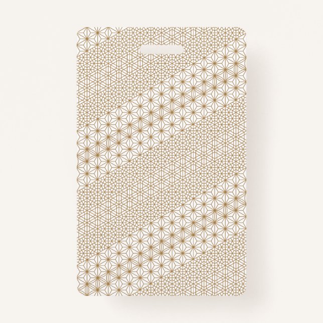 Crachá Luxo (Frente)