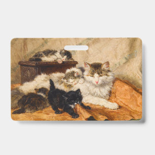 Crachá Mãe e seus Gatinhos
