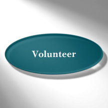 Crachá Magnético de Voluntário