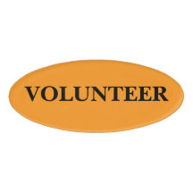 Crachá Magnético - Voluntário