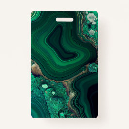 Crachá Malaquite Cu6CO3(OH)2