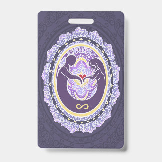 Crachá Mandala do Amor Eterno