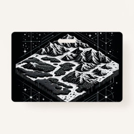 Crachá Mapa de Montanha Mágica