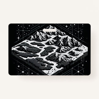 Crachá Mapa de Montanha Mágica