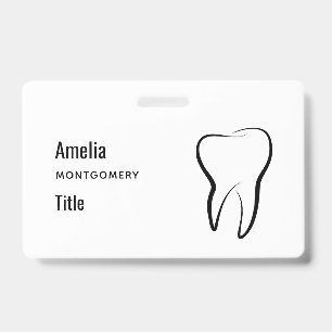 Crachá Medicina dentária de odontologia dentária