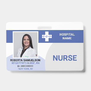 Crachá MÉDICO ENFERMEIRA Cuidados de Saúde de Emergência