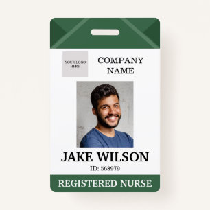 Crachá Médico Médico Enfermeiro Enfermeiro Idoso Identifi