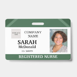 Crachá Médico Médico Enfermeiro Enfermeiro Idoso Identifi