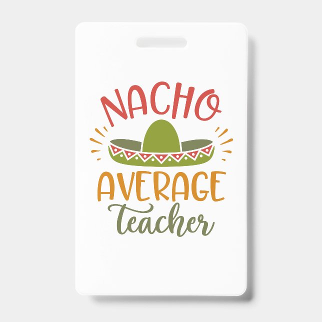 Crachá Melhor Professor Não É Um Professor Qualquer (Frente)