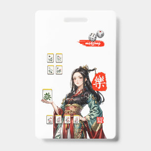 Crachá Meu estilo mahjong 