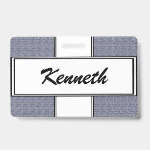 Crachá Mini azulejos de pedra por Kenneth Yoncich