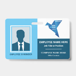 Crachá Modelo de Empresa Médica Hospitalar em Qualquer Co