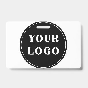 Crachá Moderno, elegante, na moda e personalizável