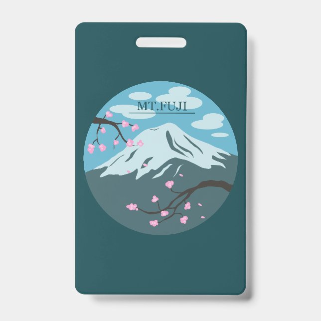 Crachá Monte Fuji (Frente)