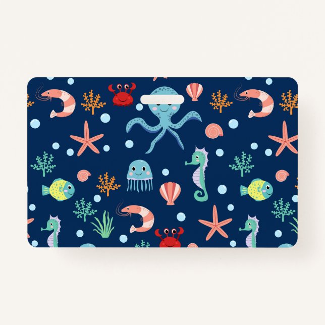 Crachá Mundo do Mar (Frente)