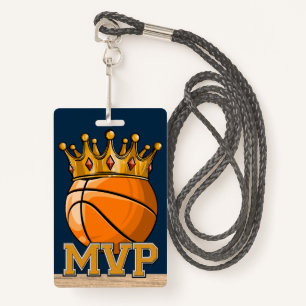 Crachá MVP de Basquete