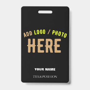 CRACHÁ NA MODA MODERNO PERSONALIZÁVEL NEGRO VERIFICADO CO