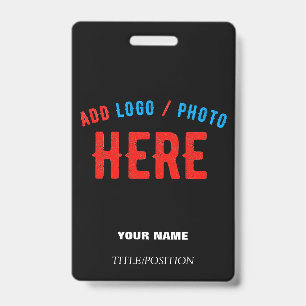 CRACHÁ NA MODA MODERNO PERSONALIZÁVEL NEGRO VERIFICADO CO