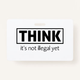 Crachá Não é ilegal