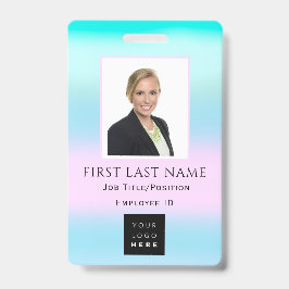 Crachá Nome da foto do código de barras IDCard NURSE Heal