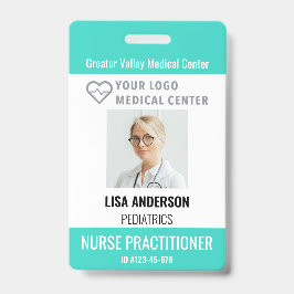 Crachá Nome de etiqueta de Funcionários do Hospital de ID