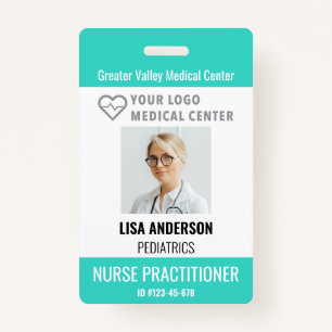 Crachá Nome de etiqueta de Funcionários do Hospital de ID