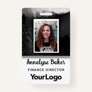 Crachá Nome de Foto do Enfermeiro de CNA Profissional Pre