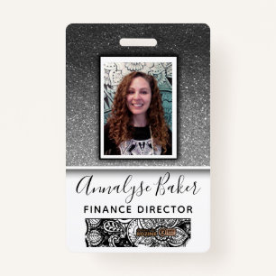 Crachá Nome de Foto do Enfermeiro do CNA Profissional de