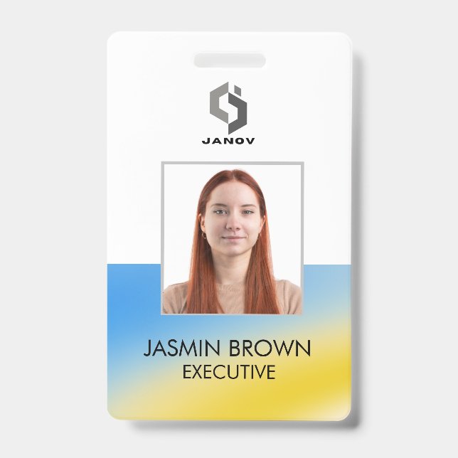 Crachá Nome de fundo mágico Personalizado  (Frente)