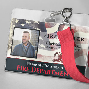Crachá Nome do funcionário personalizado ID da placa Log