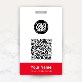 Crachá Nome do funcionário personalizado Logotipo comerci