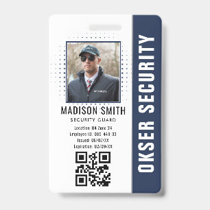 Crachá Nome e foto personalizados Cartão de Identificaç