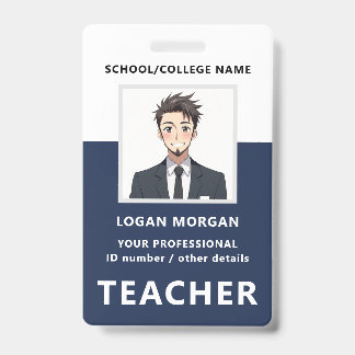 Crachá Nome e Foto Personalizados | Cartão de Identificaç