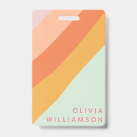 Nome Personalizado - Tríplice Listras Pastel Mint