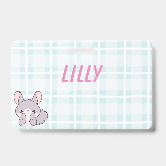 Crachá Nomes de etiqueta para crianças (Frente)