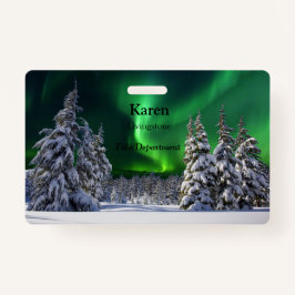 Crachá Nortes durante o inverno