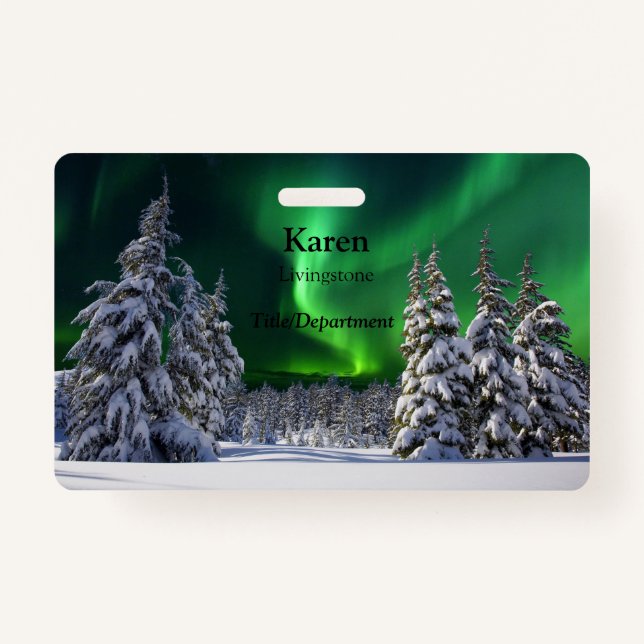 Crachá Nortes durante o inverno (Frente)