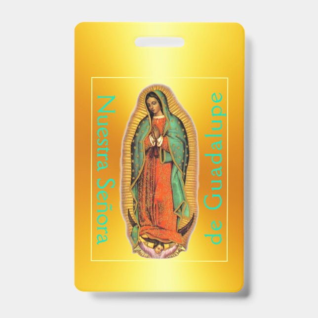 Crachá Nossa Senhora de Guadalupe (Frente)
