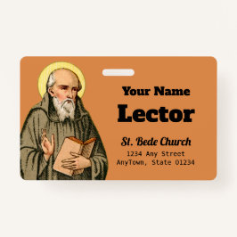 Crachá O Bede Venerável como Pastor (P 008)