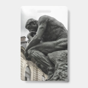 Crachá O Pensador Rodin Paris Escultura