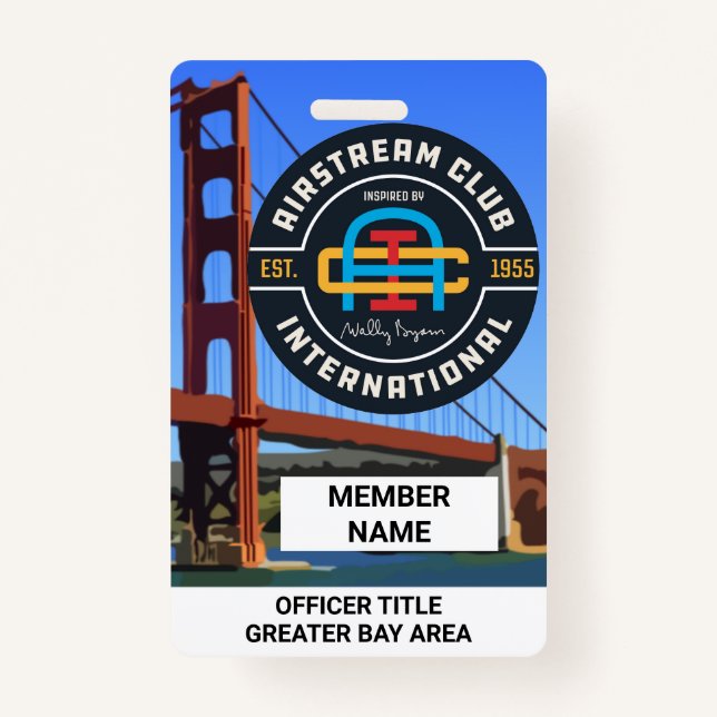 Crachá oficial (Verso)