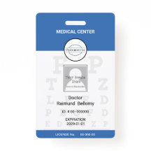 Crachá optometrista