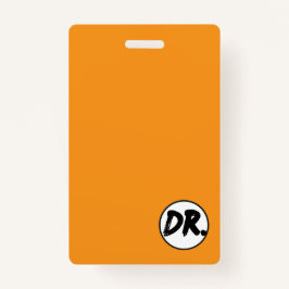 Crachá Orange DR. Logo Phone case