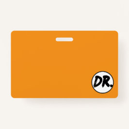 Crachá Orange DR. Logo Phone case