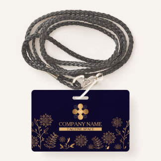 Crachá Ouro Marinho