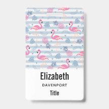 Padrão Caprichoso de Flamingo & Abacaxi